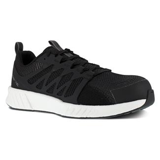 Women's Reebok Fusion Flexweave Work Composite Toe Black / White