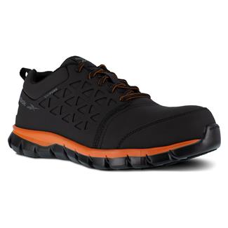 Men's Reebok Sublite Cushion Work Composite Toe Black / Orange