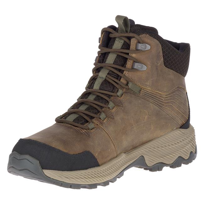 Men's Merrell Forestbound Mid Waterproof Boots | Tactical Gear Superstore | TacticalGear.com
