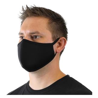 Work Ethic Antibacterial Cloth Face Mask (3-Pack) Black