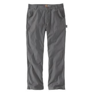 Men's Carhartt Utlilty Relaxed Fit Rugged Flex Duck Work Pants Gravel