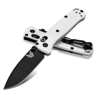 Benchmade Mini Bugout Black / White Plain Edge