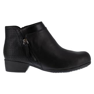 Women's Rockport Works Carly Alloy Toe Black