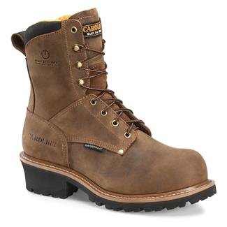 Men's Carolina Poplar Waterproof Boots Brown