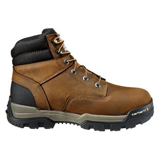 Men's Carhartt 6" Ground Force Waterproof Boots Brown