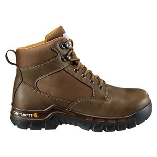 Men's Carhartt 6" Rugged Flex Steel Toe Boots Dark Brown