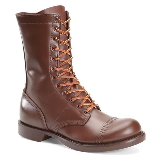 corcoran brown leather jump boots