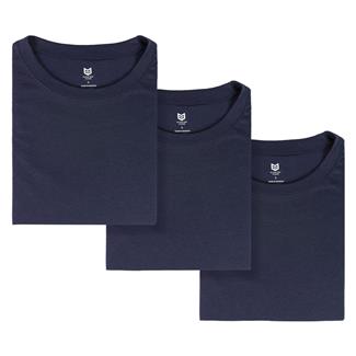 Men's Mission Made Crew Neck T-Shirts (3 Pack) LAPD Navy