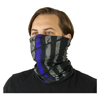 Mission Made Thin Blue Line Neck Gaiter Thin Blue Line