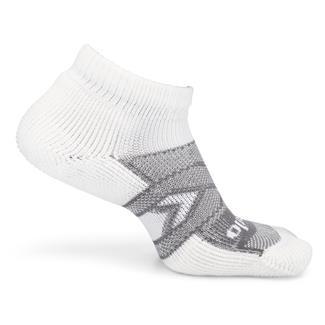 Thorlos 12 Hour Shift Ankle Socks White / Gray