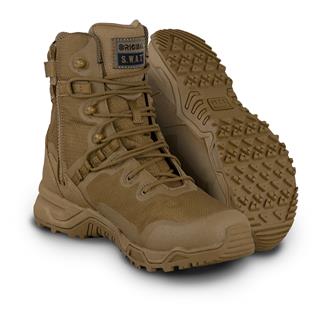Men's Original SWAT 8" Alpha Fury Side-Zip Boots Coyote