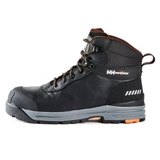 Men's Helly Hansen 6" Lehigh Aluminum Toe Waterproof Boots Black / Orange