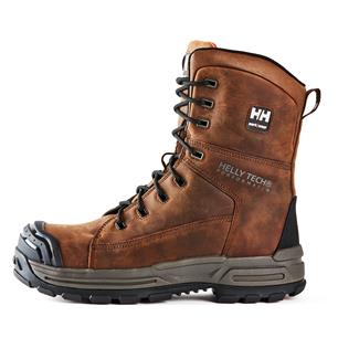 Men's Helly Hansen 8" Denison Composite Toe Waterproof Boots Brown / Orange