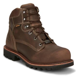 Men's Chippewa Boots 6" Bolville Nano Composite Toe Waterproof Brown