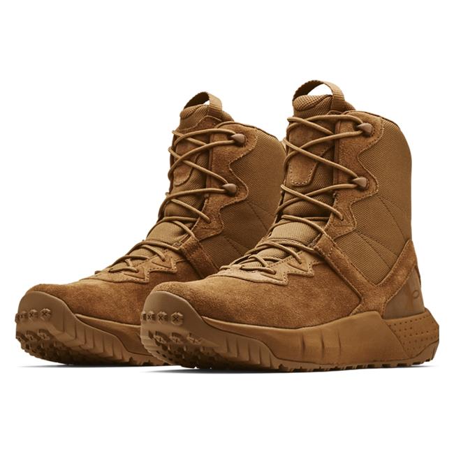 Men's Under Armour Micro G Valsetz Leather Boots | Tactical Gear ...