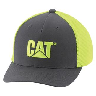 CAT Hi Vis Mesh Hat Hi Vis Yellow