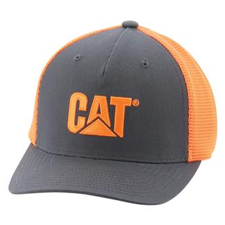 CAT Hi Vis Mesh Hat Hi Vis Orange