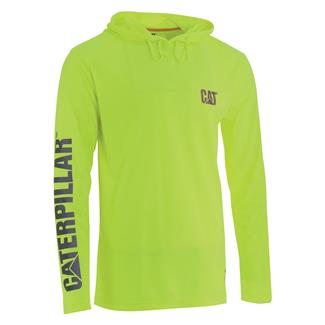 Men's CAT Hi-Vis UPF Banner Hoodie Hi-Vis Yellow