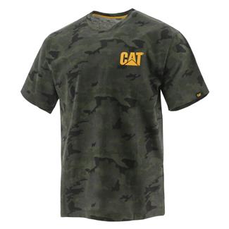 Men's CAT Trademark T-Shirt Night Camo
