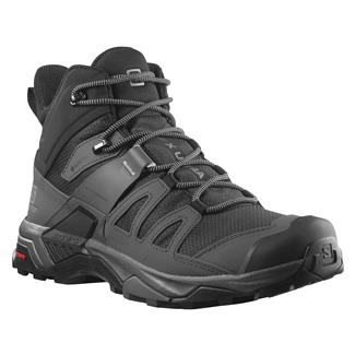 Men's Salomon X Ultra 4 Mid GTX Boots Black / Magnet / Pearl Blue