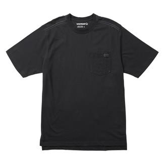 Men's Wolverine Guardian Cotton Pocket T-Shirt Black