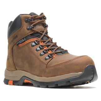 Men's Wolverine Grayson Mid Steel Toe Waterproof Boots Brown