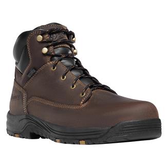 Men's Danner 6" Caliper Alloy Toe Waterproof Boots Brown