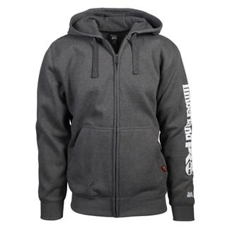 Men's Timberland PRO Hood Honcho Sport Full-Zip Dark Charcoal Heather / White