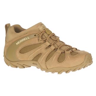 Men's Merrell Cham 8 Stretch Tactical Waterproof Coyote