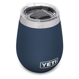 YETI Rambler 10 oz. Wine Tumbler With MagSlider Lid Navy