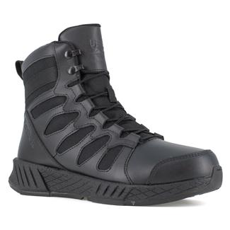 Men's Reebok 6" Floatride Energy Tactical Side-Zip Boots Black