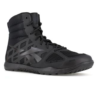 Men's Reebok 6" Nano Tactical Duty Side-Zip Boots Black
