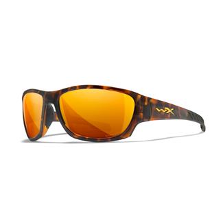 Wiley X Climb Gloss Tortoise (frame) - Captivate Polarized Bronze Mirror (lens)