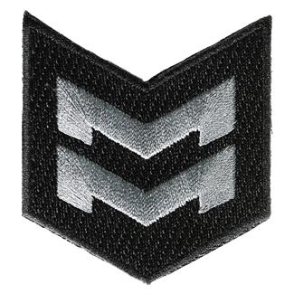 Mission Made Embroidered Shield Patch Gray / Black