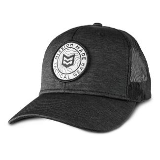 Mission Made Topo Jersey Cap Heather Black