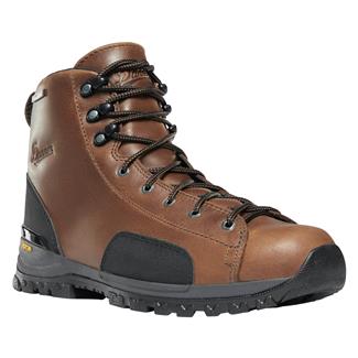 Men's Danner 6" Stronghold Composite Toe Waterproof Boots Dark Brown