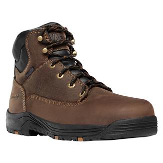 Women's Danner 5" Caliper Alloy Toe Waterproof Boots Brown