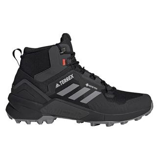 Men's Adidas Terrex Swift R3 MID GTX Boots Core Black / Gray Three / Solar Red
