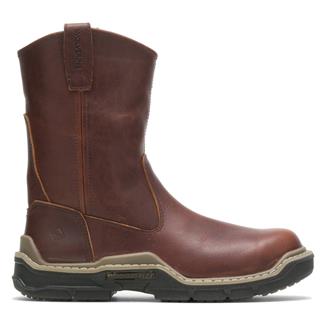 Men's Wolverine Raider Durashocks Wellington Composite Toe Boots Peanut