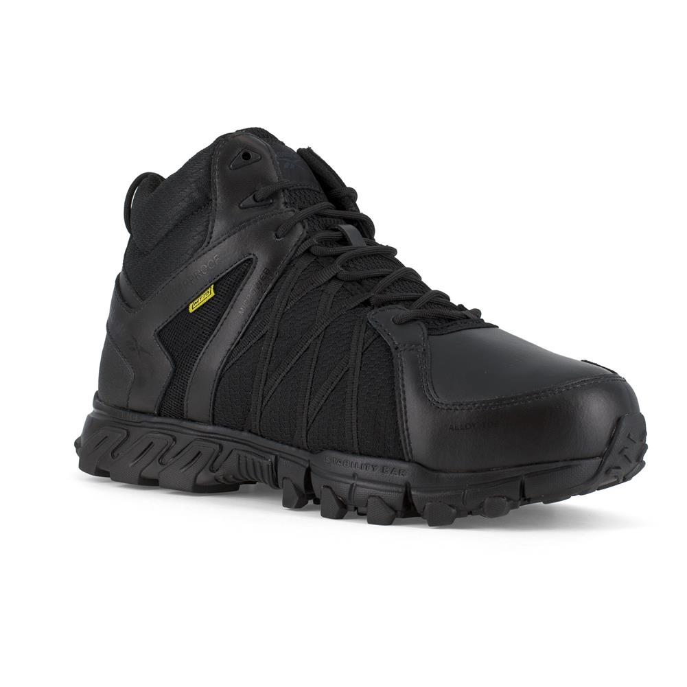 Men's Reebok Trailgrip Work Alloy Toe Waterproof Met Guard Boots