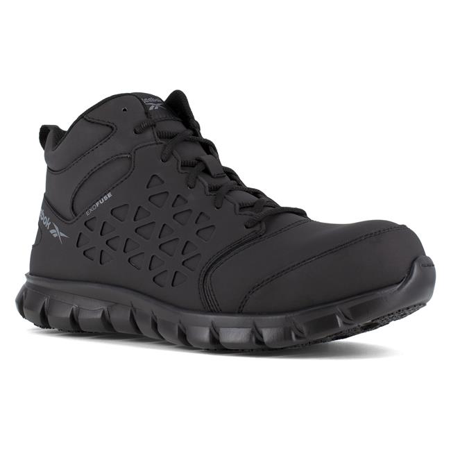 Men's Reebok Sublite Cushion Work Mid Composite Toe Boots