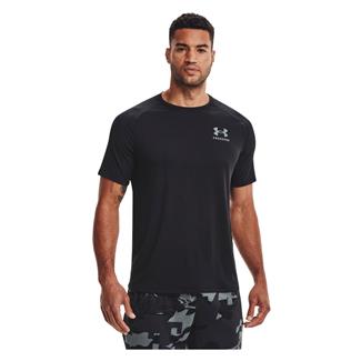 Men's Under Armour Freedom Tech T-Shirt Black / Pitch Gray