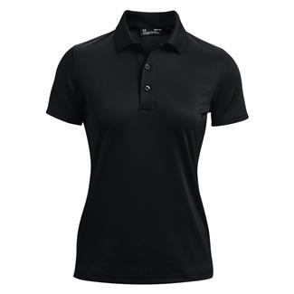 Women's Under Armour Perf Range Polo 2.0 Black