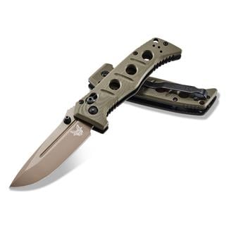 Benchmade Mini Adamas Plain Edge Flat Earth