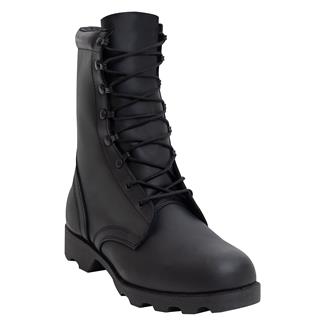 Men's Rothco Leather Speedlace Combat Boots Black