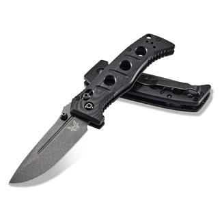 Benchmade Mini Adamas Tungsten Gray Plain Edge