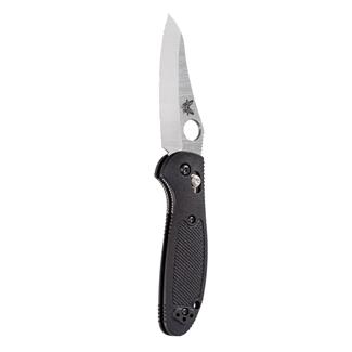 Benchmade Mini-Griptilian 555 Black Plain Edge