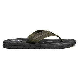 Men's Oakley Pier Ellipse Flip Flops New Dark Brush