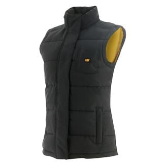 Women's CAT Arctic Zone Vest Black Yellow