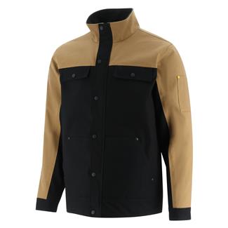 Men's CAT Insulated Utility Jacket Black / Bronze